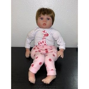 Lifelike 20" ZIYIUI Realistic Baby Girl Newborn Doll Soft Body Short Blonde hair